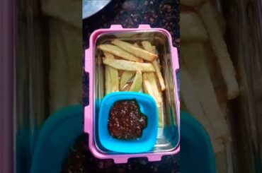 ,#trending #tasty French fry bacchon ki tiffin ki easy recipe#YouTube short viral video