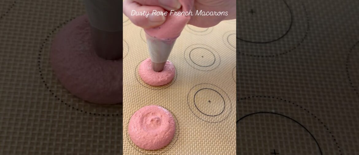 Dusty Rose French Macaron
