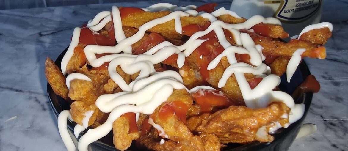 HOMEMADE CRISPY FRENCH FRIES 🍟 #fyp #fries #crispy #recipe #easy #frenchfries #easy #foodie