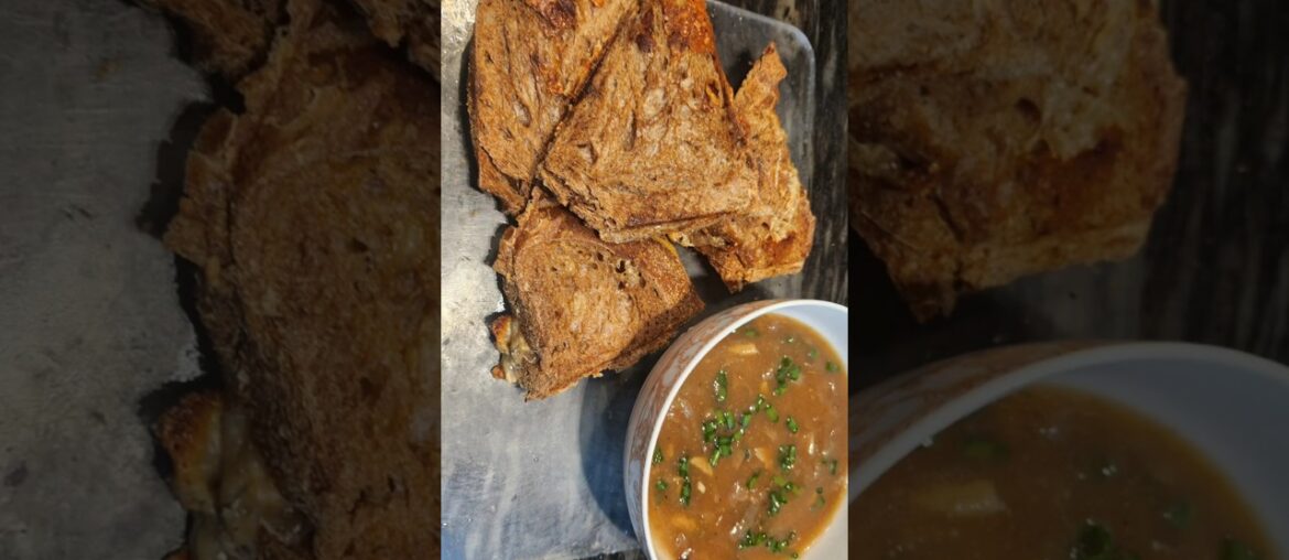 French onion soup but make it Halal #ramadandishes #iftar  #frenchonionsoup #halal #viral #recipe