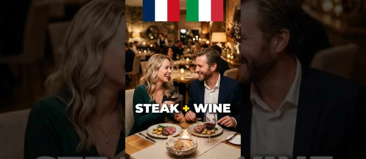 Rahasia Kenapa Steak Selalu Disajikan dengan Wine 🥩🍷