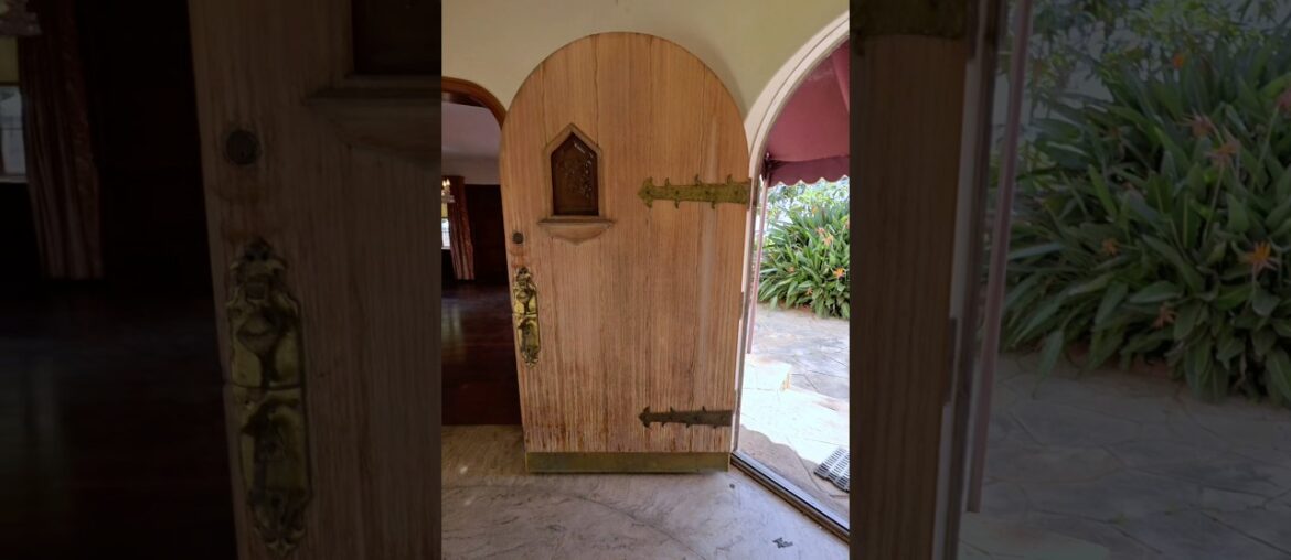 Gorgeous door at a French Normandy estate in Beverly Hills ($5M - now on the market)