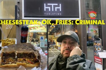 TableTime: Cheesesteak:Ok, French Fries: Criminal