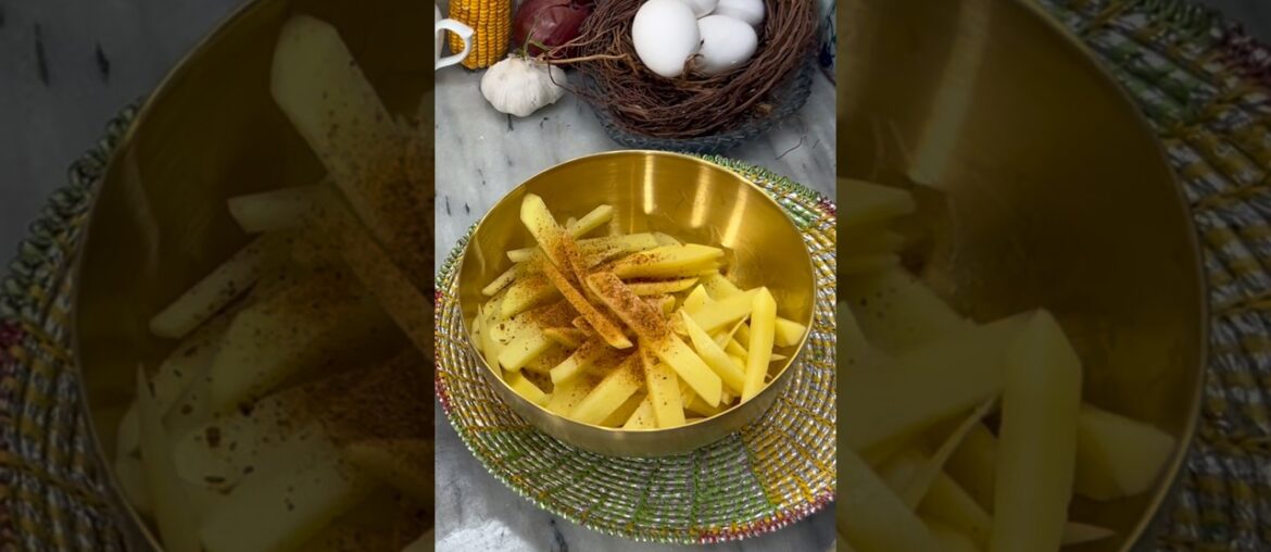 Secret Spicy Fries By Dining Hour -Ramzan Iftar Recipes  #snackideas #trending shorts #trending