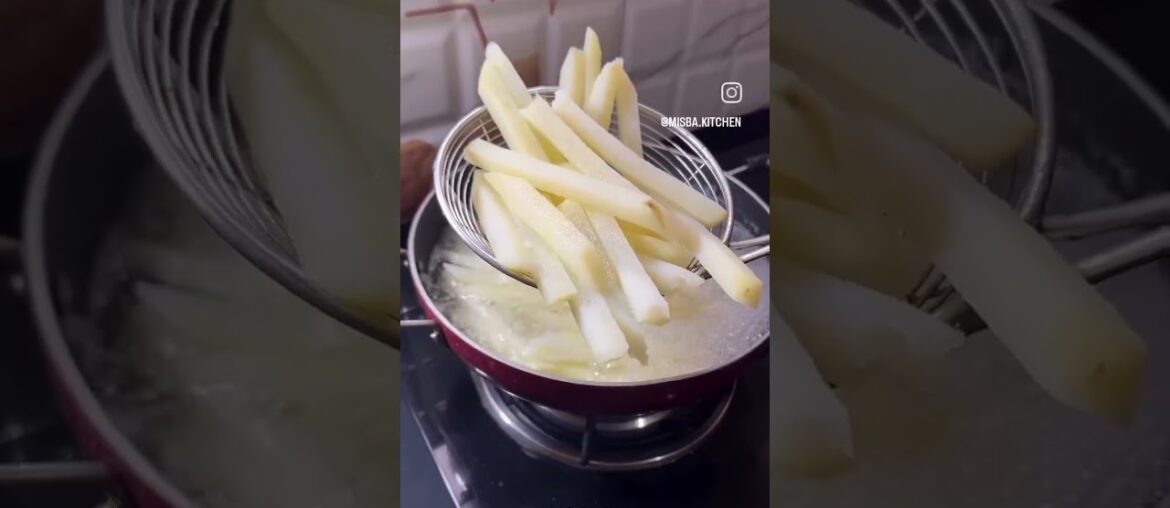 Restaurant style Crispy French Fries inspired with @Chefmichaeel #frenchfries #potatofries #recipe