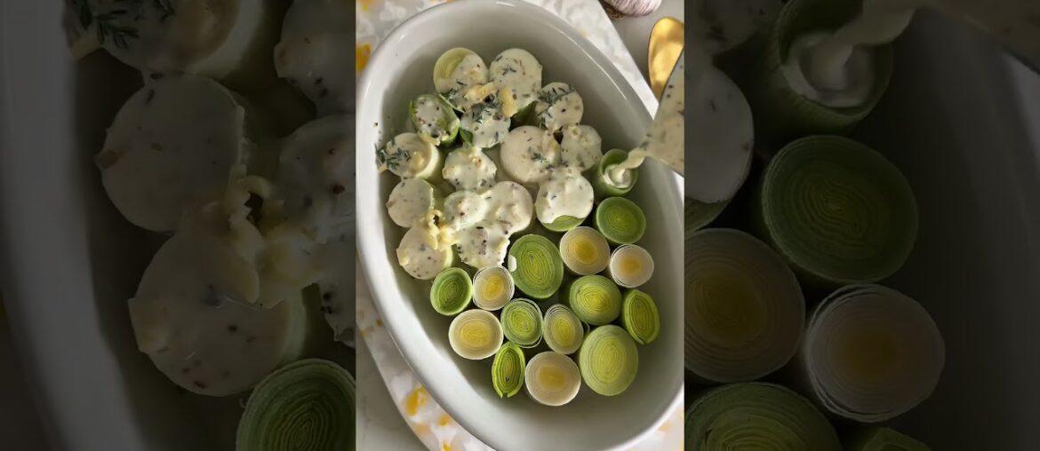 French Style Baked Leeks | Eat More Veg 🌱