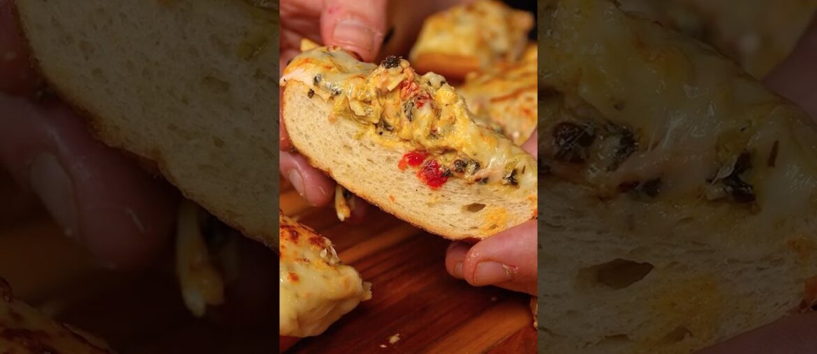 Marry Me Chicken French Bread Pizza