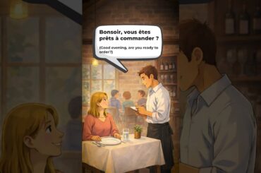 What French People ACTUALLY Say at Restaurants 🍽️🥩  | A1-A2