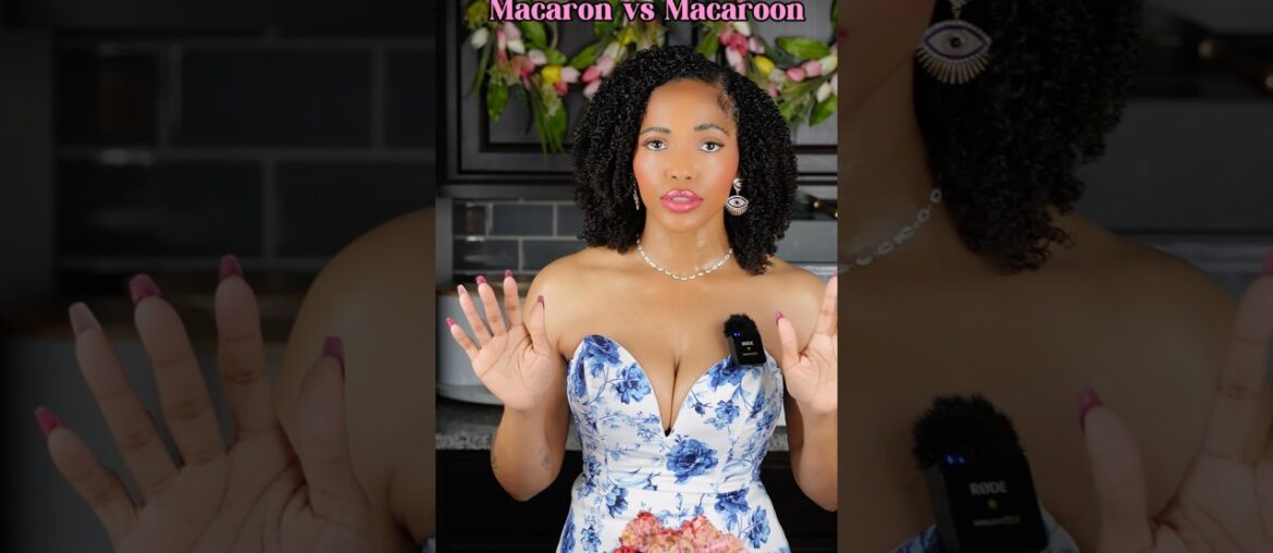 Strawberry MACAROONS! (RECIPE IN DESCRIPTION)