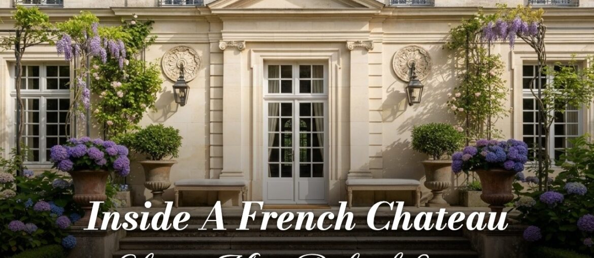 Inside a French Chateau - Elegance Meets Refined Living