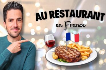 Comment commander au restaurant en France ? 🍽️ Dialogue en français