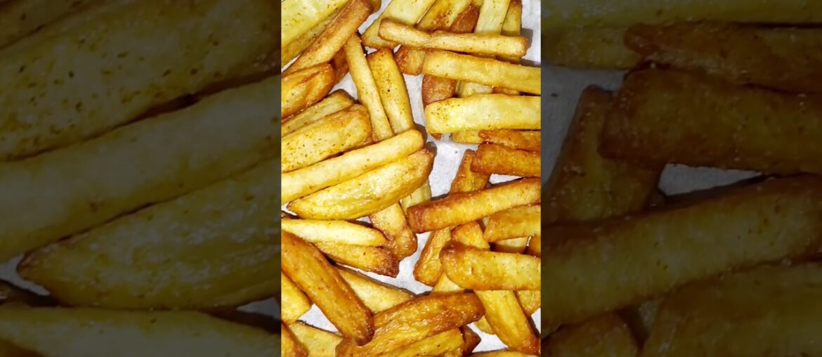 Quick Homemade French Fries | Crispy & Tasty#frenchfries #recipe #shorts