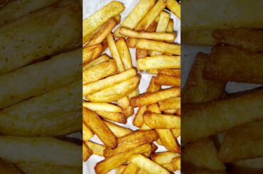 Quick Homemade French Fries | Crispy & Tasty#frenchfries #recipe #shorts