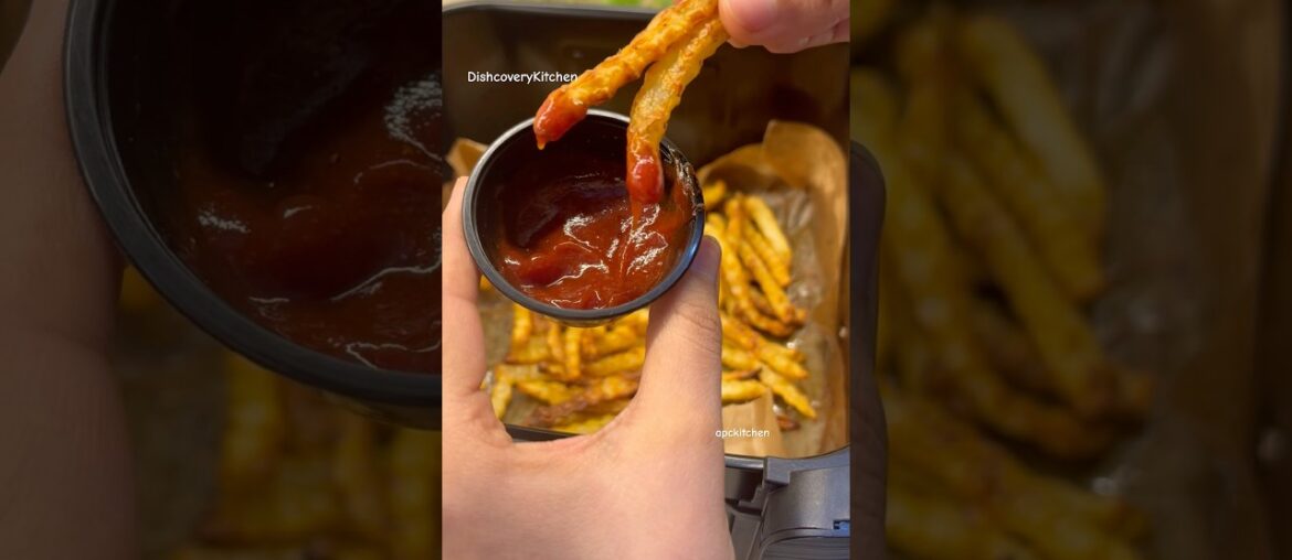 Air Fryer French Fries 😍🍟 | Crispy Without Deep Frying!