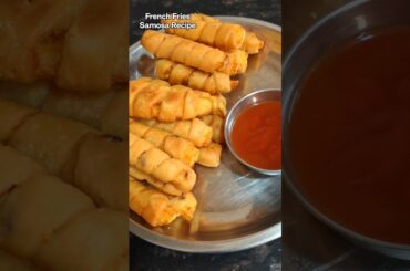 Unique Style French Fries Samosa | Potato Stick Samosa #Trending #Shorts