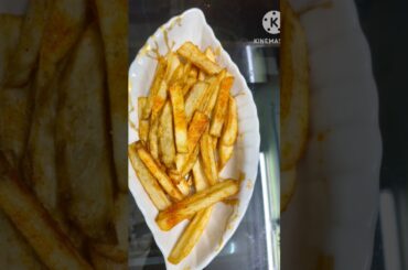 frenchfries, 🍟evening snack 😋#ytshorts #recipe #aloo #french