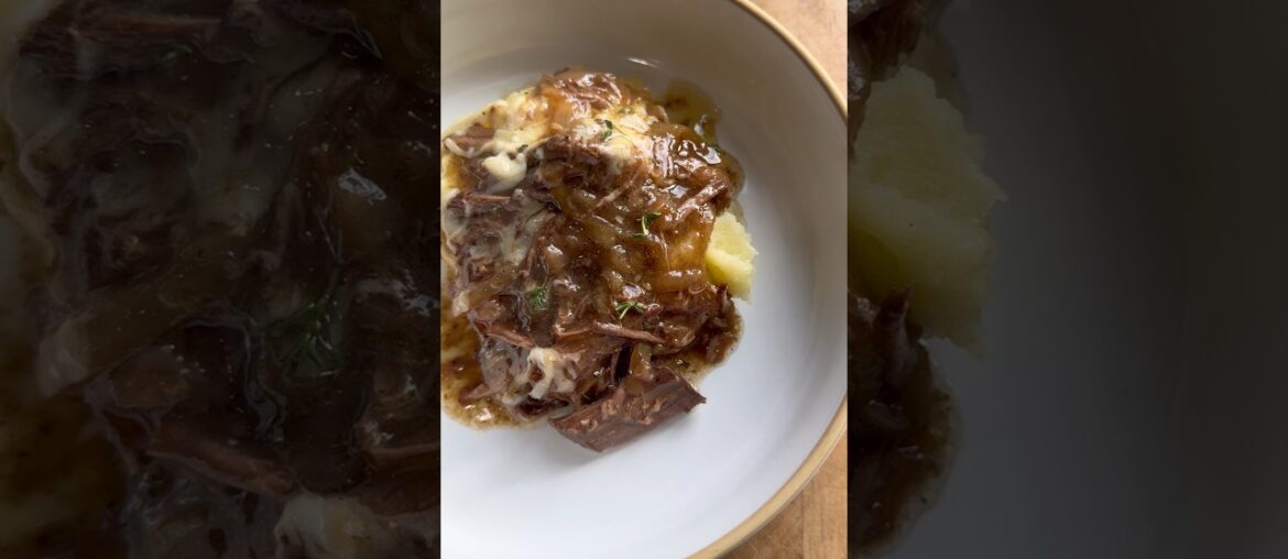 French onion beef roast #cookingvideo #easyrecipe