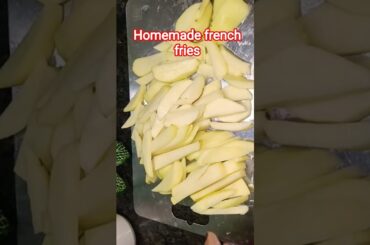 homemade French fries recipe | french fries recipe#youtubeshorts # tattoo recipe#viralshorts