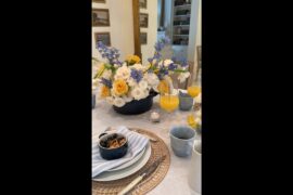 Blueberry French Toast with Mascarpone and Japanese Milk Bread