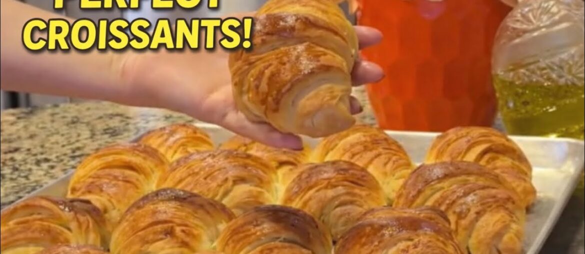 Perfect Homemade Croissants – Flaky French Butter Croissant Recipe Perfect Homemade Croissants – Flaky French Butter Croissant Recipe