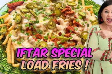Iftar Ke Liye Quick & Easy Idea! Chicken Tikka Loaded Fries Recipe in Urdu Hindi - RKK