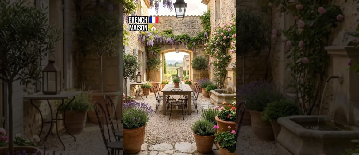 POV You Live in a Dream French Country Farmhouse 🇫🇷🧺 #shorts #hometour #dreamhome #frenchfarmhouse
