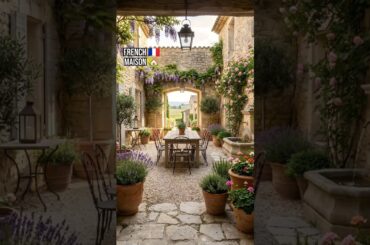 POV You Live in a Dream French Country Farmhouse 🇫🇷🧺 #shorts #hometour #dreamhome #frenchfarmhouse