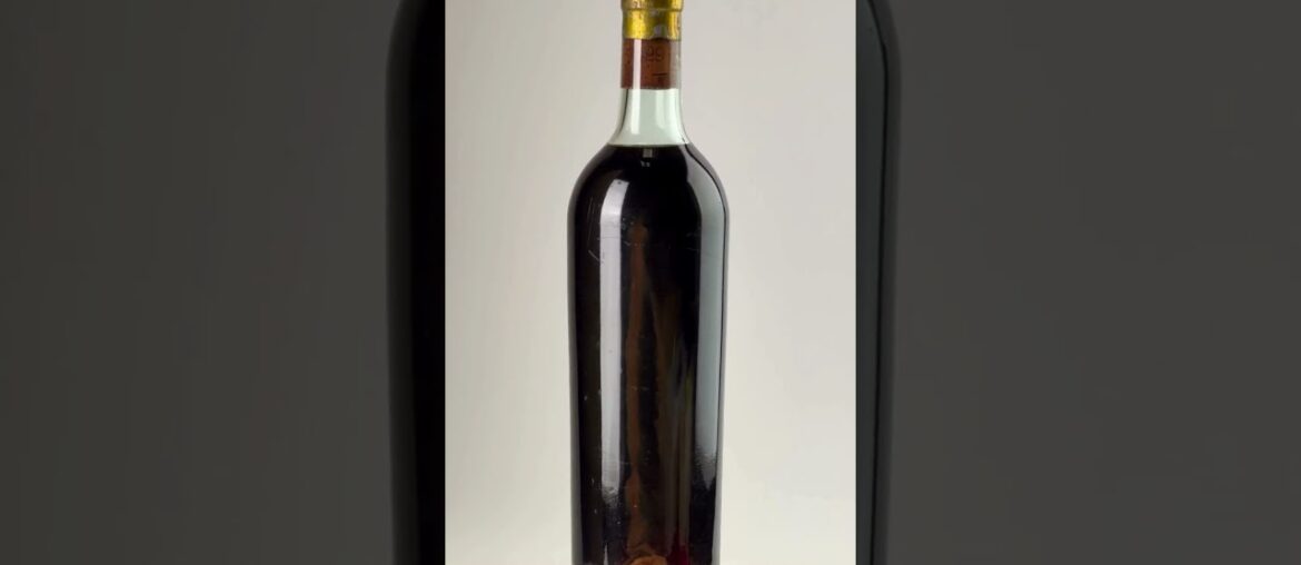 CHÂTEAU D'YQUEM 1929 #frenchwine #yquem #sauternes #bordeauxwine #grandcru #winelovers #sodivin