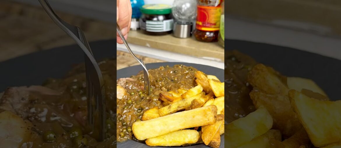 STEAK AU POIVRE 🥩🔥 #shorts #viralshort