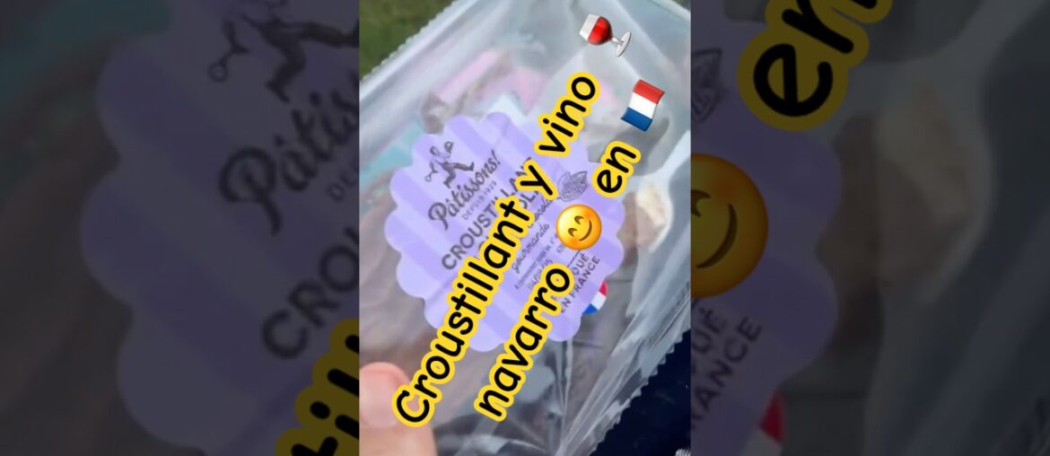 Dulces franceses y vino 🍷 navarro Risas en Normandía #autocaravana #camper