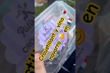 Dulces franceses y vino 🍷 navarro Risas en Normandía #autocaravana #camper