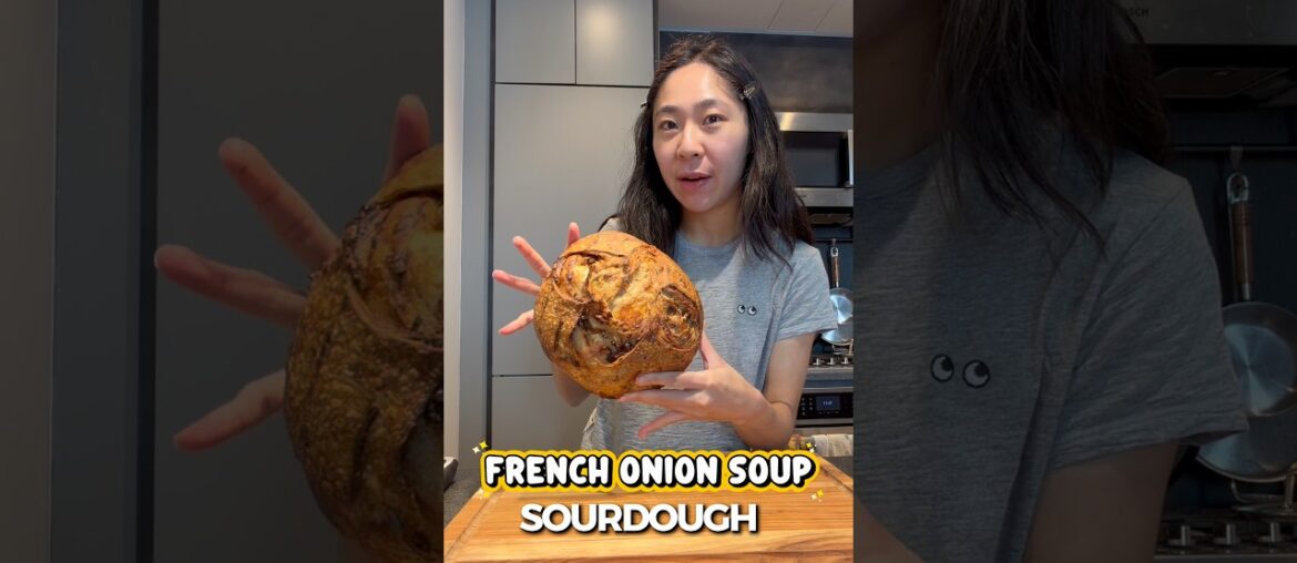 French Onjon Soup Sourdough TASTE TEST #bakery #dayinmylife #bread #sourdough #bakingathome #carbs