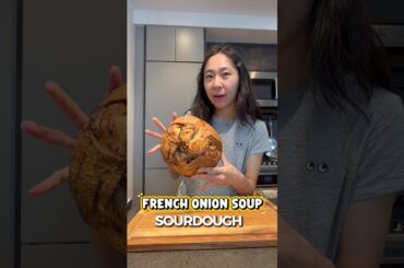 French Onjon Soup Sourdough TASTE TEST #bakery #dayinmylife #bread #sourdough #bakingathome #carbs