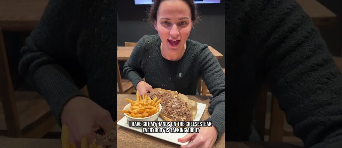 I’ve been dreaming about this French Onion Soup & Cheesesteak since last week.