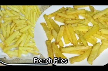 Crispy French Fries आलू से कैसे बनाएं - Potato French Fries Recipe || easy cooking food
