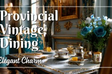 French Provincial Vintage Dining Spaces 🍷 What Gives These Rooms Their Quiet Aristocratic Grace