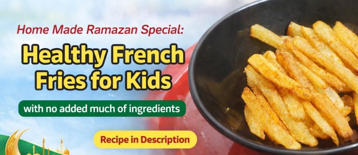 Mc Dunald jaise Krispy French Fries Ghar pe | Home made Recipe | Ramazan Special