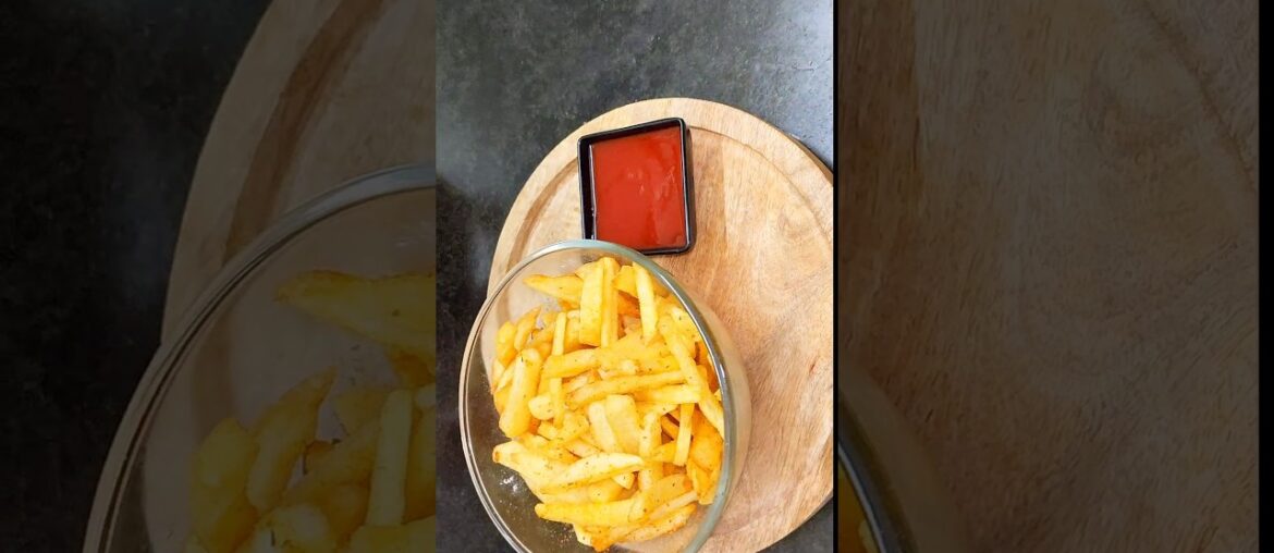 Perfect Crispy French Fries|Dil Mange More|French Fries Recipe #shorts #viral#frenchfries #crispy
