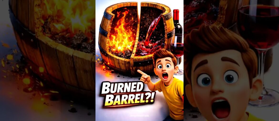 Why Do They Burn Wine Barrels? 🤔