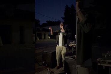 Juda Jay live performance  in french wine Domaine