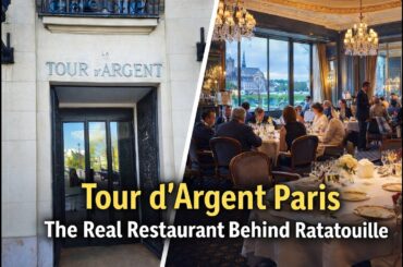 Dining at Tour d’Argent Paris | The Legendary Restaurant Behind Ratatouille (Luxury Experience!)