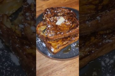 Stone Cold Texas Toast French Toast 🍞 #breakfast #frenchtoast #stonecold #foodie #cooking