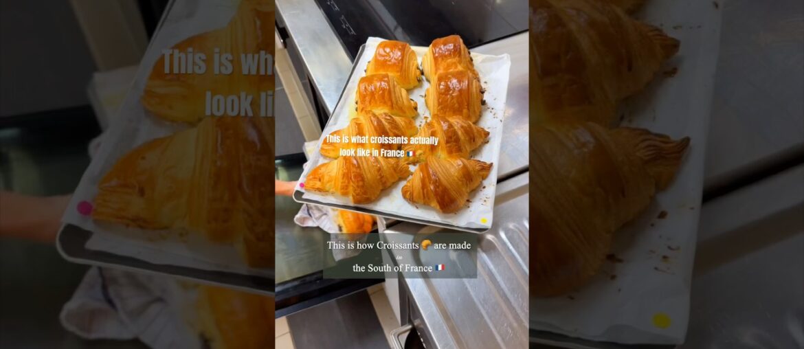 This Is What Croissants Actually Look Like in France 🇫🇷🥐