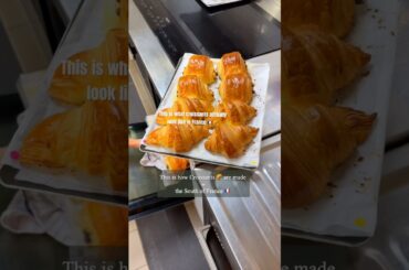 This Is What Croissants Actually Look Like in France 🇫🇷🥐