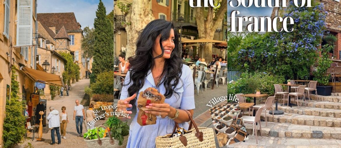 A Week in the South of France 🇫🇷 | French Riviera Villages, Markets & Café Life