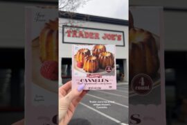 NEW Dessert at Trader Joe’s🍮😋 #shorts #youtubeshorts #traderjoes #dessert