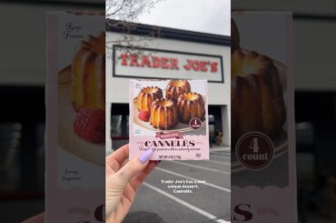 NEW Dessert at Trader Joe’s🍮😋 #shorts #youtubeshorts #traderjoes #dessert