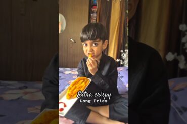 Crispy French Fries | potato stick #crispy #long #french #shorts #japanese #potatosnacks #recipe