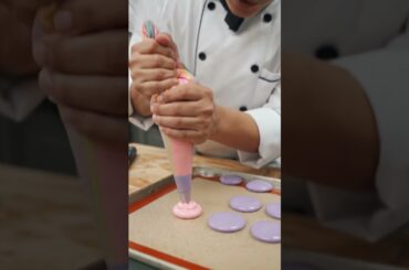 french macarons #food #baking #shorts #shortsfeed #chef