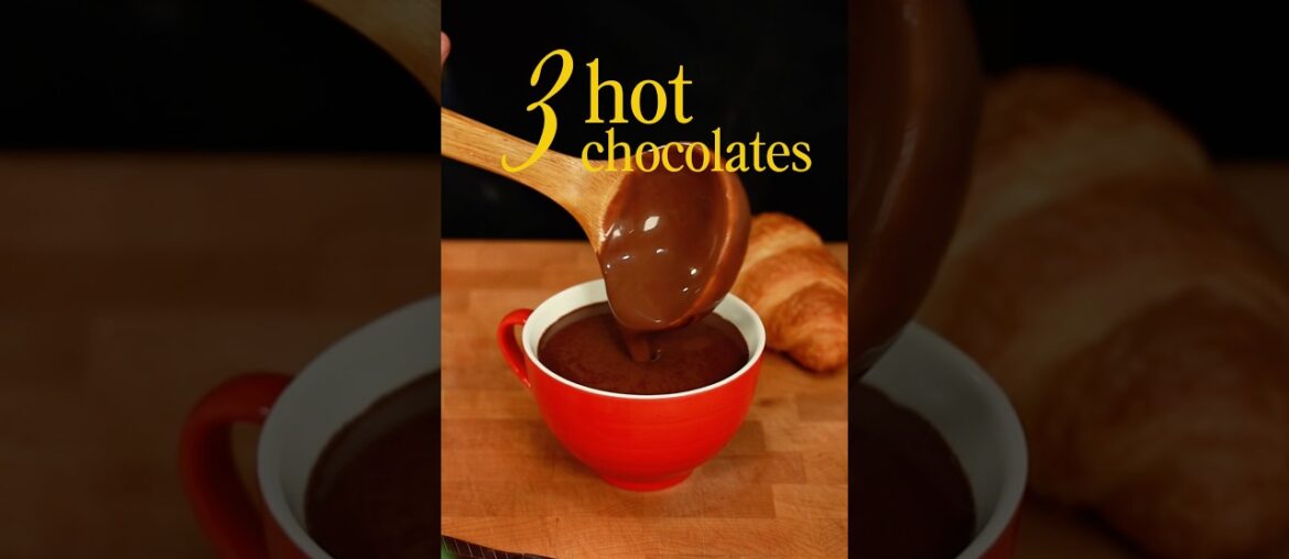 The last stop of our hot chocolate tour ✈️ which recipe was you favourite? #hotchocolate #france